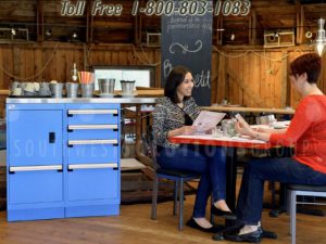 cafe compact storage drawer counter cabinets