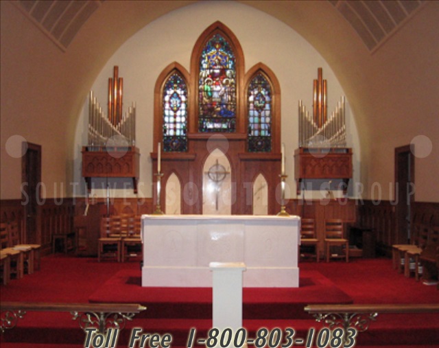 movable church service altars