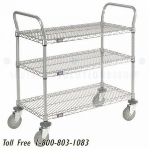 utility wire shelf carts