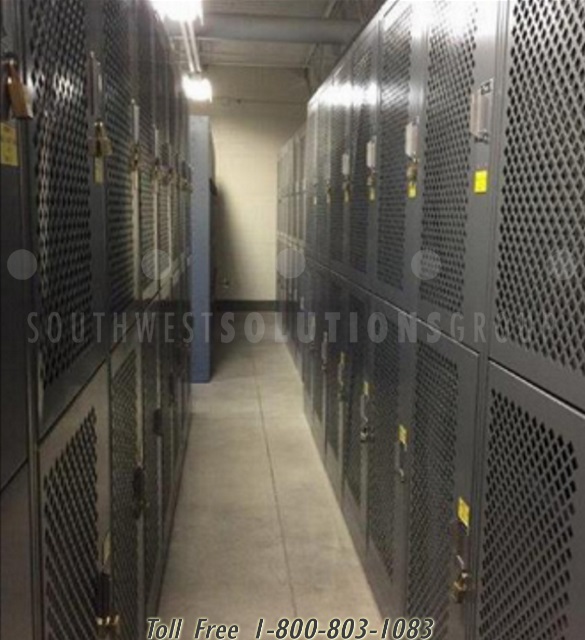 large vented military gear lockers