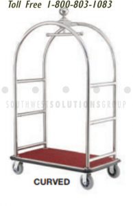 stainless rust resistant luggage carts