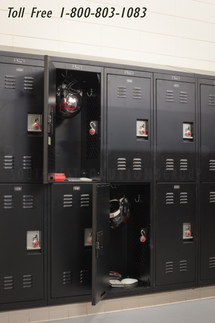 law enforcement department gear storage lockers