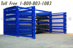 roll out industrial metal sheet racks el paso lubbock midland odessa plainview del rio big spring eagle pass
