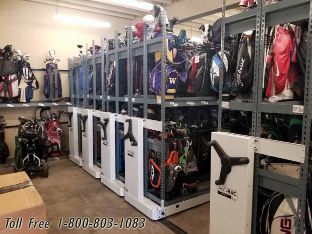 high density athletic equipment gear storage