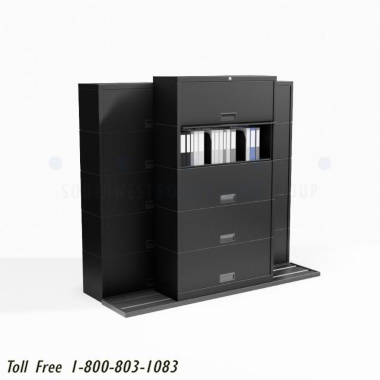 high density mobile file storage cabinets