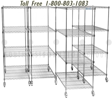 compact wire pull out baker rack storage