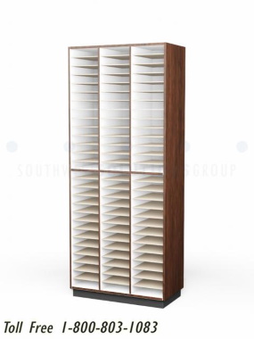 tall folio storage cabinets