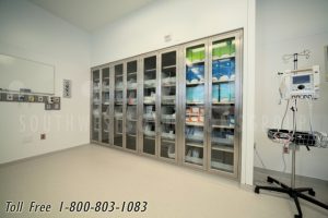 surgical instrument storage cabinets