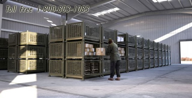 military transport storage crates