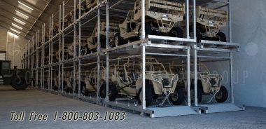 rack storage systems military vehicles