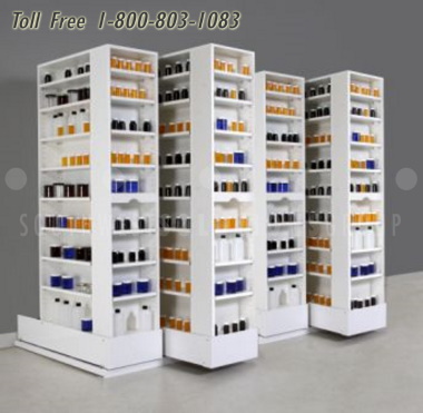 pull out sliding storage shelving pharmacy