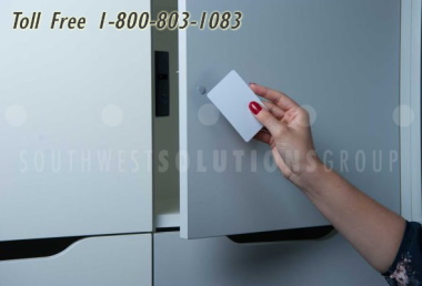 touchless lockers rfid