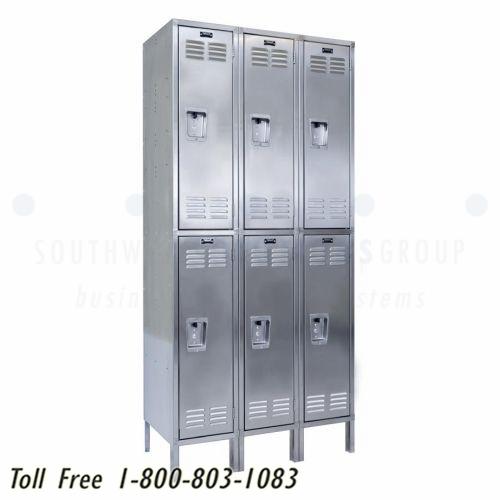 stainless steel lockers