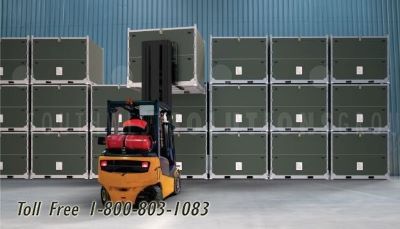 military parachute deployment crates