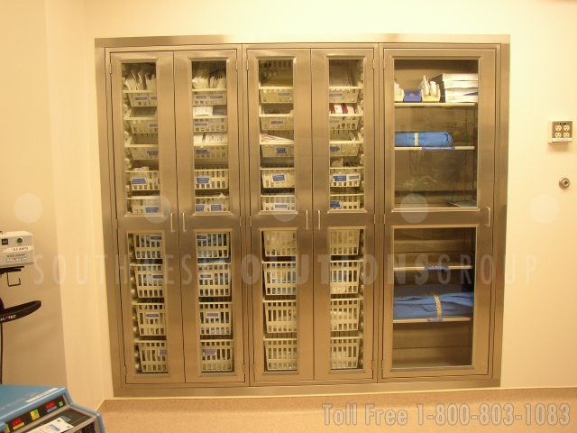 stainless steel cabinet storage