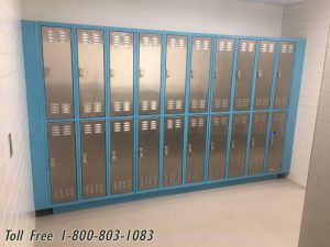 gym lockers school university athletic rooms