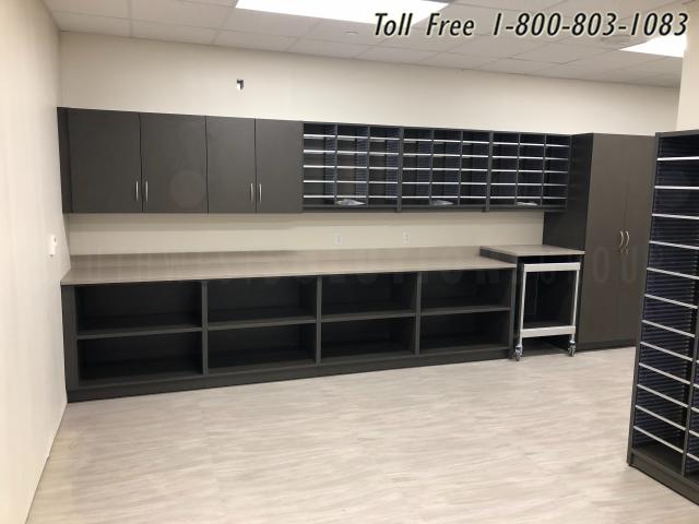 college mailroom sorter casework