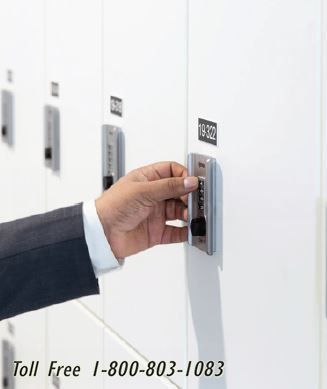keyless intelligent locker access control