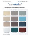 Laboratory Casework and Fume Hoods Color Chart