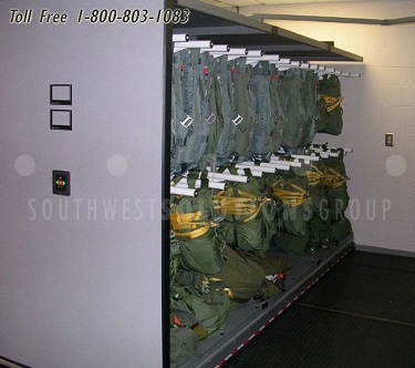 parachute storage racks air force
