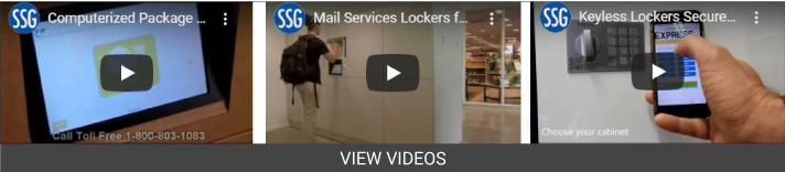 Parcel locker videos