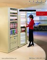 rotary filing cabinet storage system