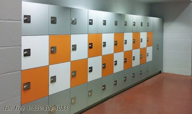 secure personal athletic storage lockers