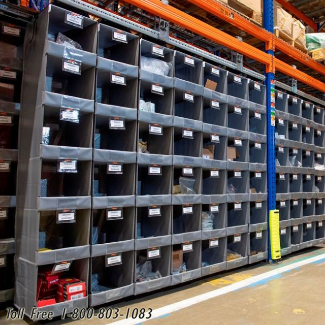 small parts high density warehouse storage