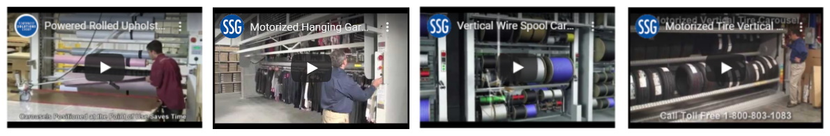Specialty vertical carousels videos