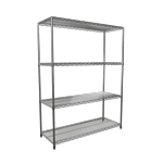 stainless wire shelving