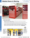 Modular Drawers in Shelving Systems