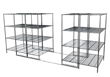 wire mobile shelving
