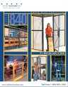 woven wire partitions and enclosures