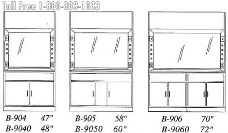 Bypass Chemical Laboratory Exhaust Hood Size Chart
