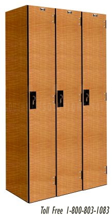 phenolic lockers single tier