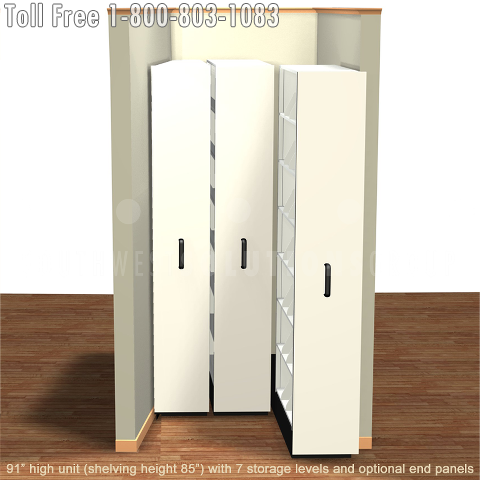Sliding pull out on sale bookshelves