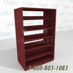 642442 s6 stationary metal open shelving vertical static storage units starter