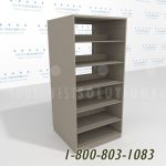 643030 s6 metal shelving starter unit open shelving static stationary storage