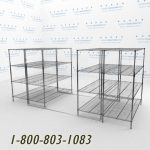 72x30s40001 wire racking rolls on tracks condense storage space mobile wire shelving on rails