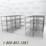 72x3672x36s40001 wire racking rolls on tracks condense storage space mobile wire shelving on rails