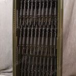 84 inch weapons rack m4 storage locking secure cabinet doors
