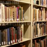 Acid free archival book storage museum shelving