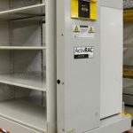 Activrac mobile shelving in refrigerated warehouse storage area