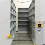 Activrac mobile wide span shelving system warehouse bulk storage material shelving