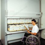 Ada filing work station counter wheelchair accessible storage