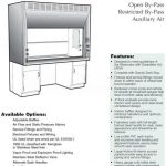 Ada fume hood rising sash ventilation