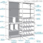 Adjustable four post shelving seattle olympia bellevue