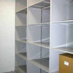 Adjustable metal file shelves open record box shelving
