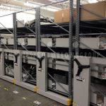 Air national guard storage system racks gear equipment issue building