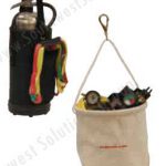 Air pac rit bag cylinder extinguisher tote hydrant bucket bag multipurpose tool bags
